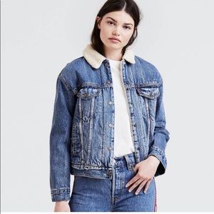 Levi’s Ex-Boyfriend Sherpa Trucker Jacket